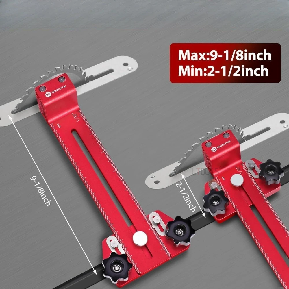 

Приспособление для резки тонкого листа, прочный локатор из алюминиевого сплава с роликом, регулируемый деревообрабатывающий стол, направляющая, рельсовый вспомогательный инструмент