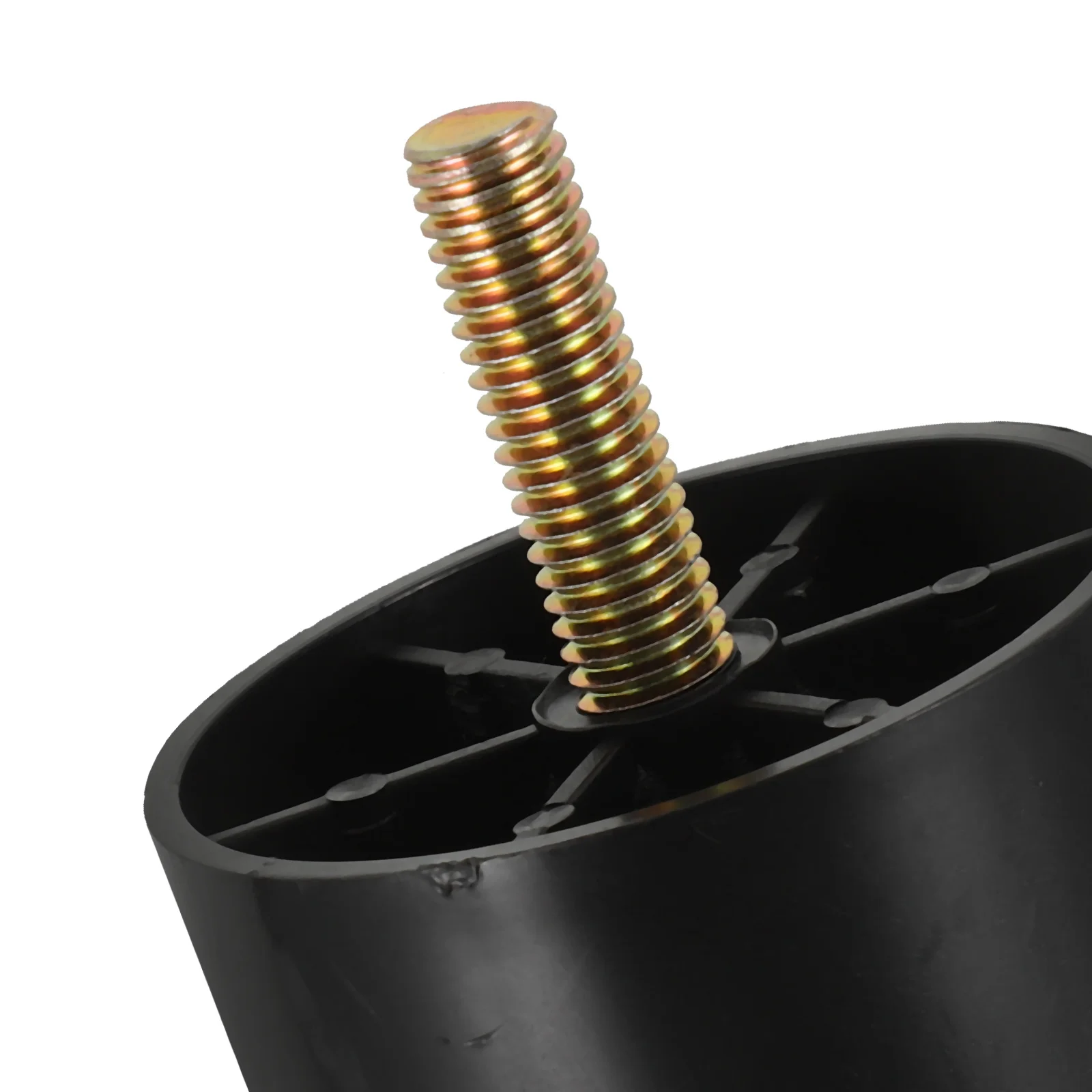 

8pcs Plastic Furniture Legs Set Replacement Sofa Feet Chair Table Glides For Cabinet Scratch Resistant Easy Install Home Office