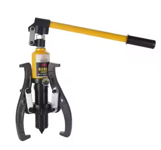10 Ton Hydraulic Puller, 3 Jaw Universal Bearing Gear Puller, Oil Pressure Multi‑Function Disassembly Tool