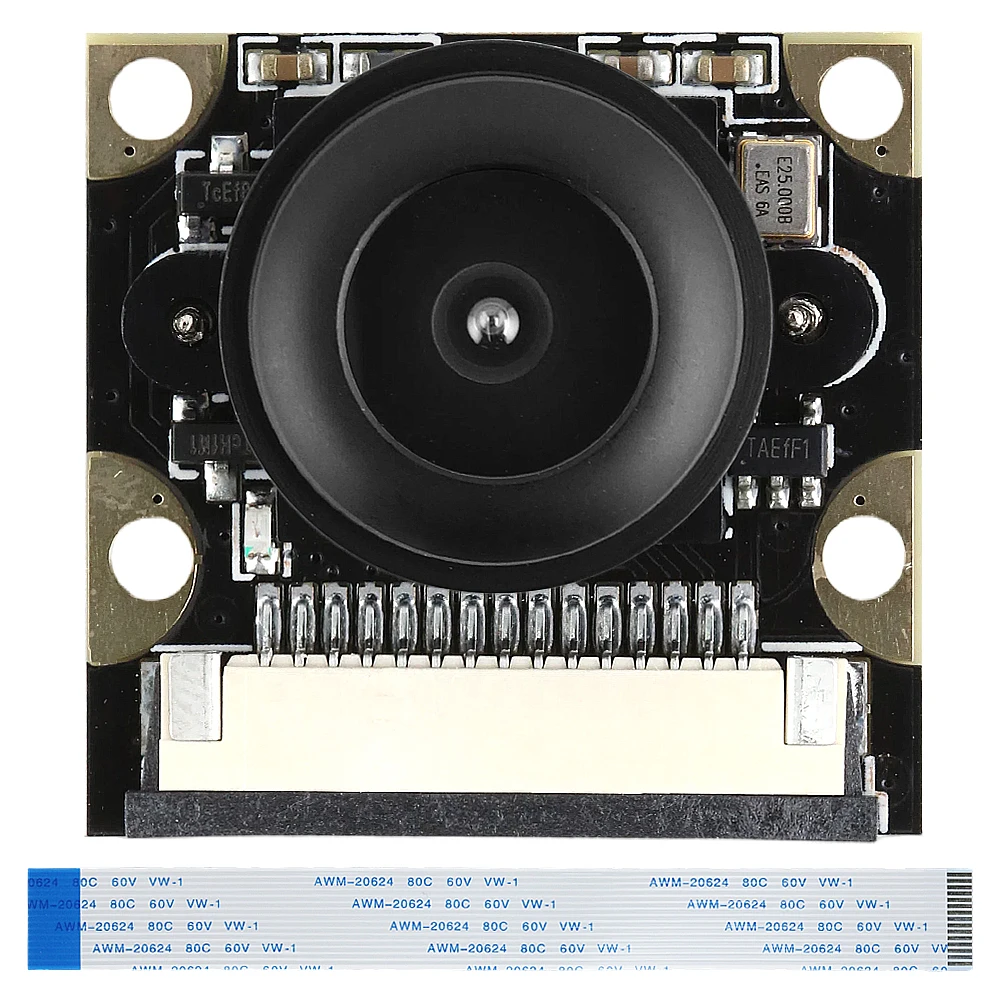 OV5647 Camera Module Adjustable Focus 130 200 160 222 Degree 3.6MM HD 5 Million Pixel Night Vision for Raspberry Pi 3B 4B 3B+
