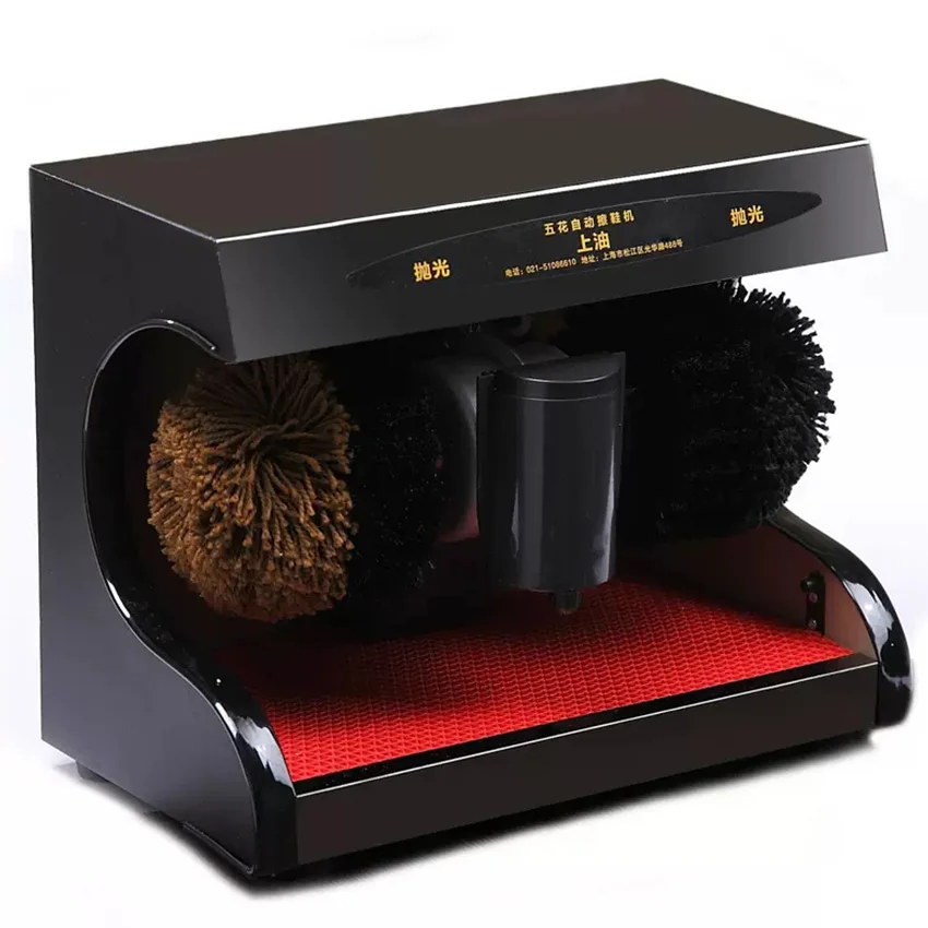 

YK-D51 Electric Shoe Polisher Man Woman Leather Shoe Cleaner Kit Shoe Brush Set Full Automatic Induction Shoe Cleaning Machine