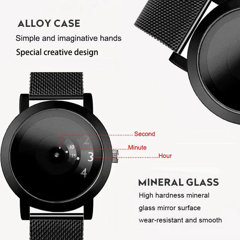 NEW YEAR Enmex creative design neutral wristwatch branch concept brief hit color simple face nature fashion quartz lady watches