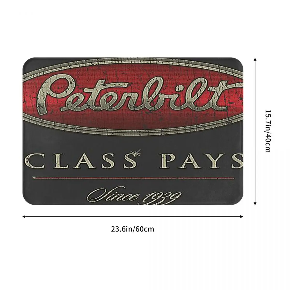 Peterbilt Class Pays 1939 Doormat Cushion Carpet Rug Kitchen Entrance Home Floor Mat for Balcony Footpad Mats