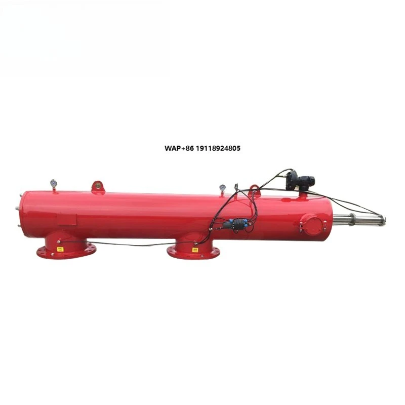 Self Cleaning Screen Water Filter SS316L Horizontal Automatic Backwash Filtration Self-cleaning Filter