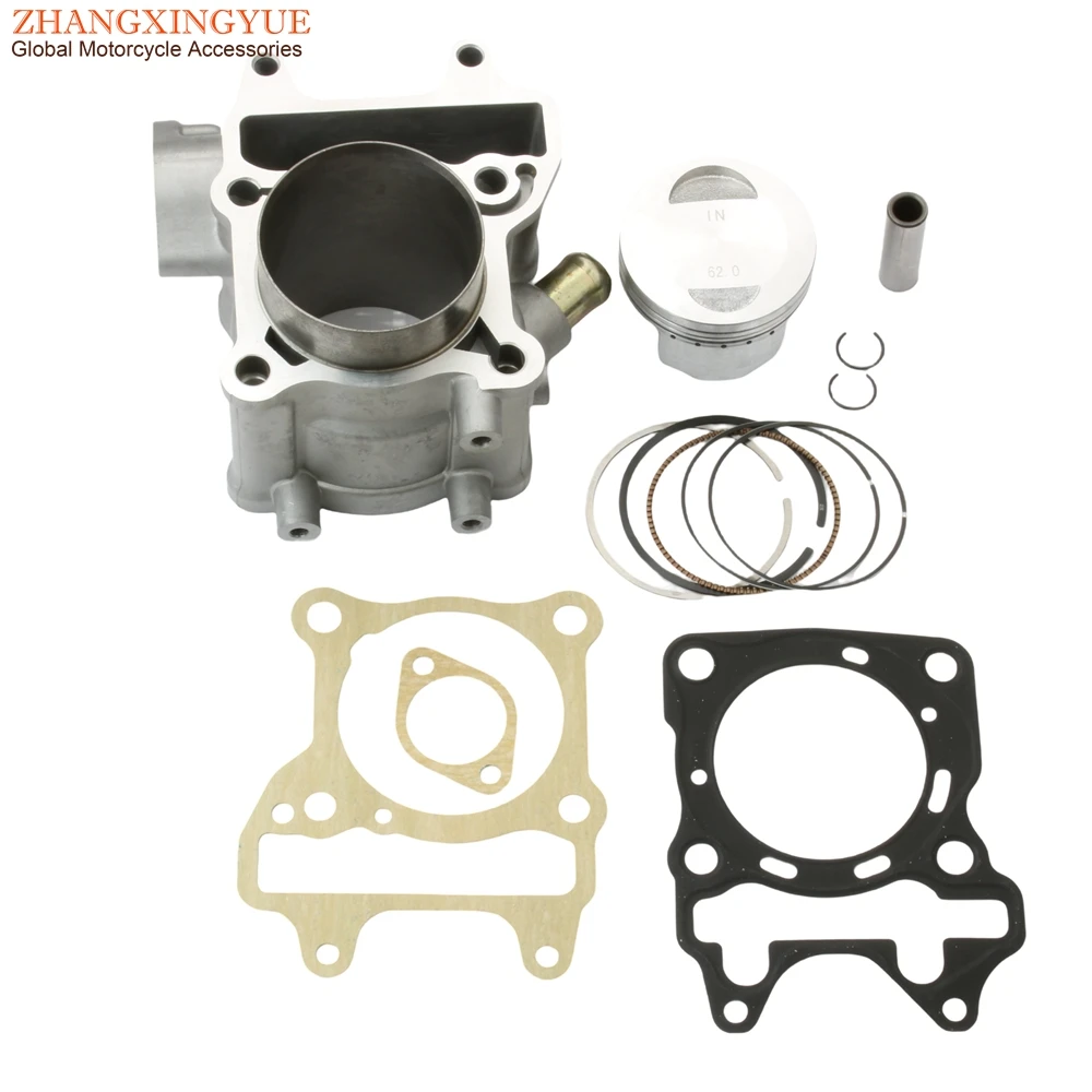 Scooter 175cc 62mm Pcx125 Big Bore Cylinder Kit For Honda Click125i Lead WW Pcx Forza 125cc 52.4mm 4-Stroke Engine