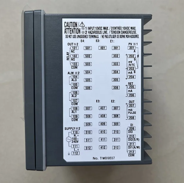 TLF Originele Japan Yokogawa UT55A/UT52A Mid-niveau Temperatuurregelaar Digitale Indicatie Controller Kleuren LCD Display
