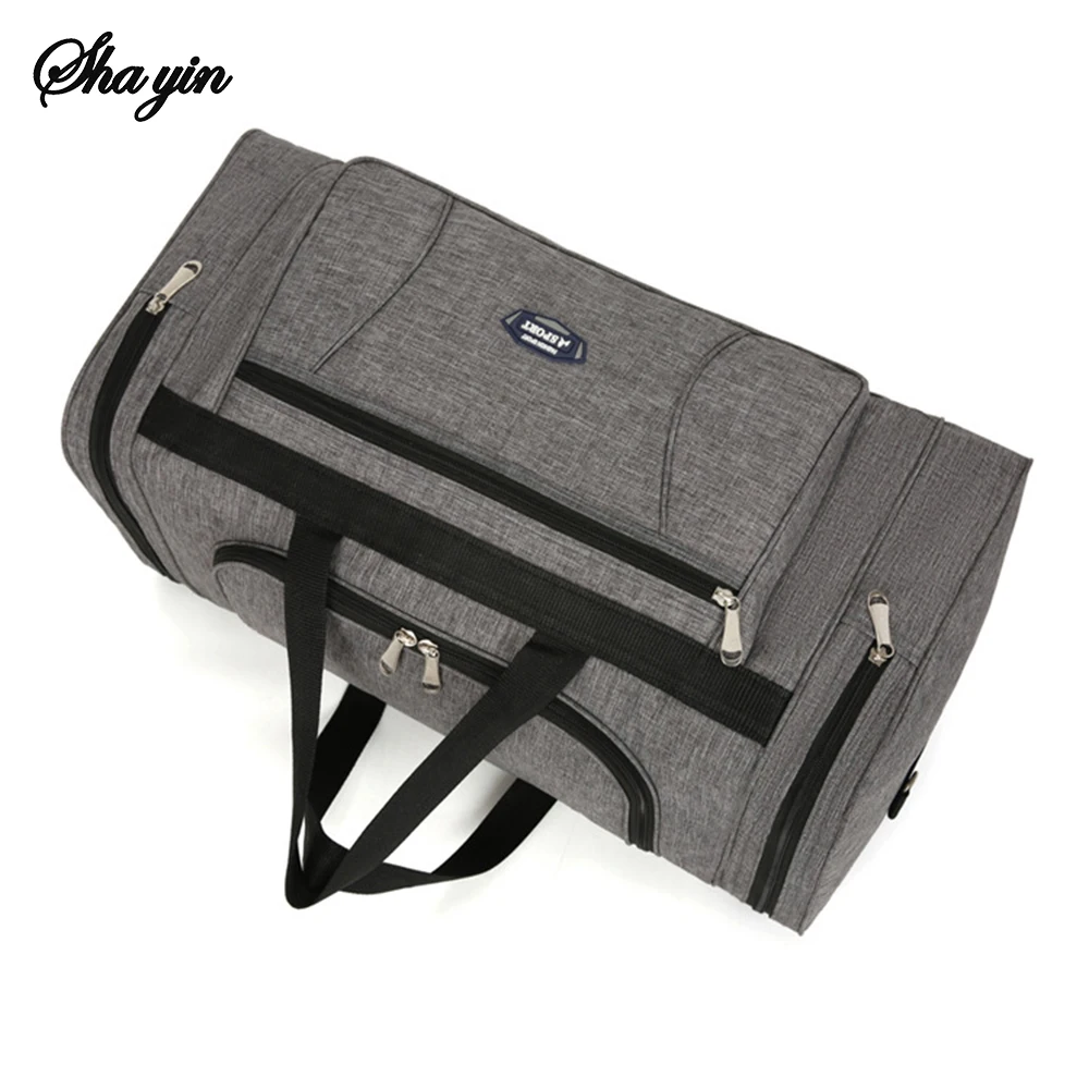 Oxford Waterproof Men Travel Bags Hand Luggage Big Travel Bag Business Large Capacity Weekend Duffle Travel Bag Fitness Bag view 4