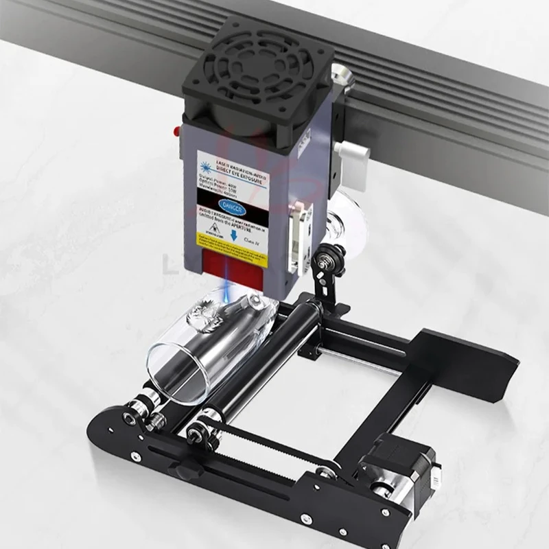 LY 4040 10W/20W Desktop Frame Structure MIni Laser Engraving Machine CNC Wood Cutting Router 370mm*370mm Support Mobile Phone