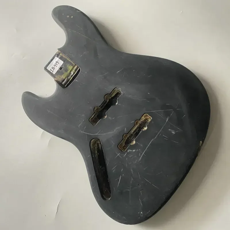 IB042 ซ้าย JAZZ BASS ไม้ไฟฟ้า BASS Body 4/5 สาย DIY สําหรับ JB Pickups สี & ซ่อมไม้