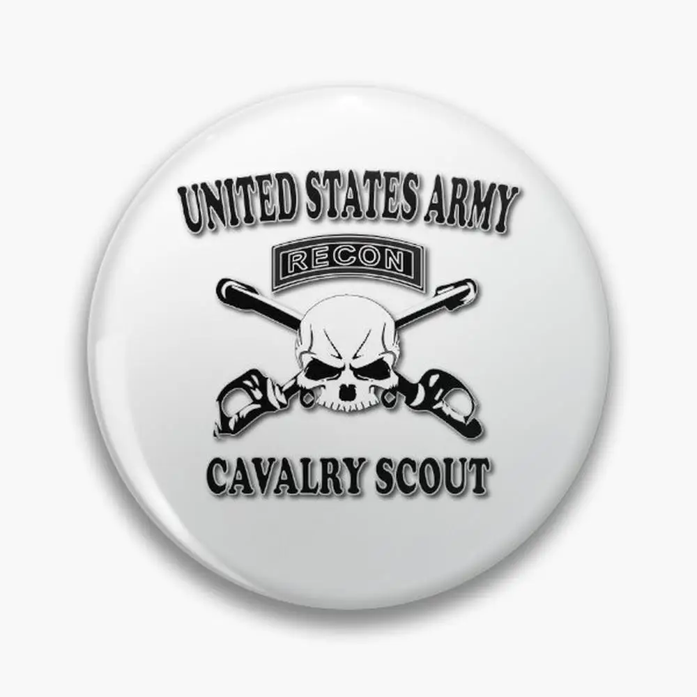 Cavalry Scout Pin Buttons Brooches  Jewelry Accessory Customize Brooch Fashion Lapel Badges