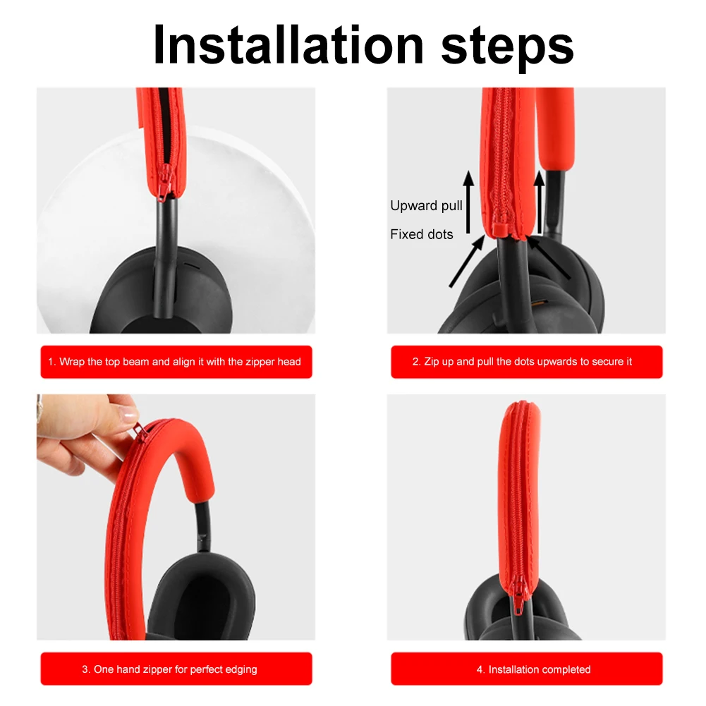 

Чехол для наушников, защитный чехол, силиконовые амбушюры, мягкий чехол для гарнитуры, чехол для наушников Sony WH-1000XM5