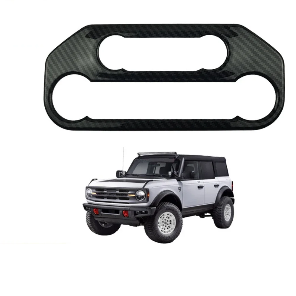 

ABS Air conditioning adjustment frame For Ford BRONCO Interior stickers Modification pattern accessories