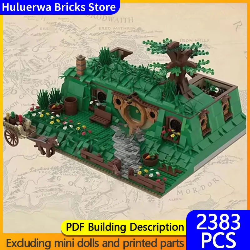 Rings Movie Model MOC Building Bricks Cave Conference Base Camp Modular Technology Gifts Holiday Assemble Children Toys Suit