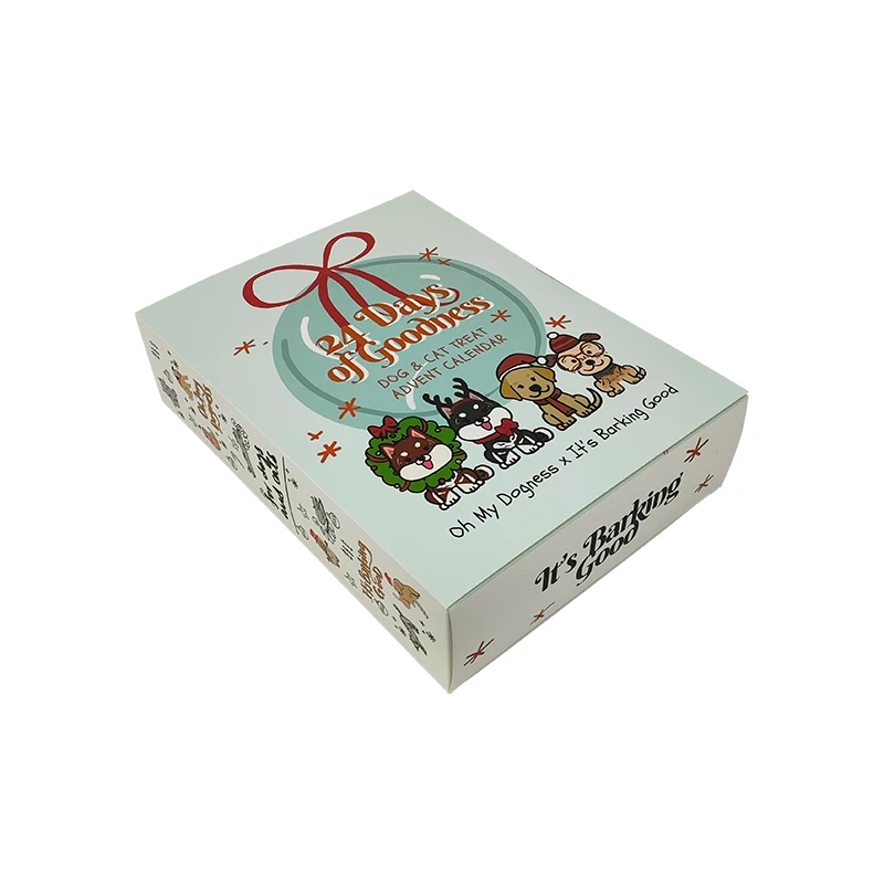 Customized queryCustom Christmas Advent Calendar Empty Advent Calendar Cardboard Box