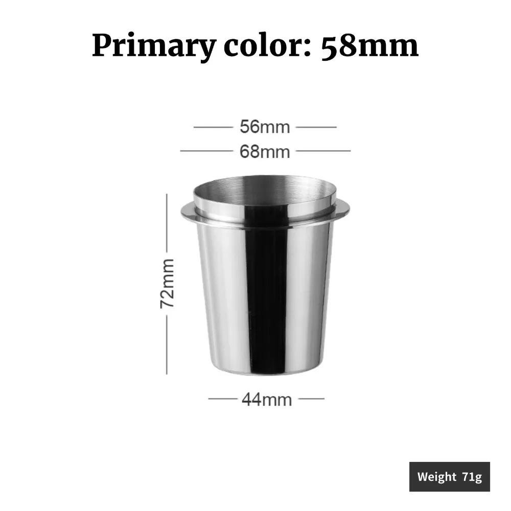Stainless Steel Coffee Dosing Cup for Espresso Machines