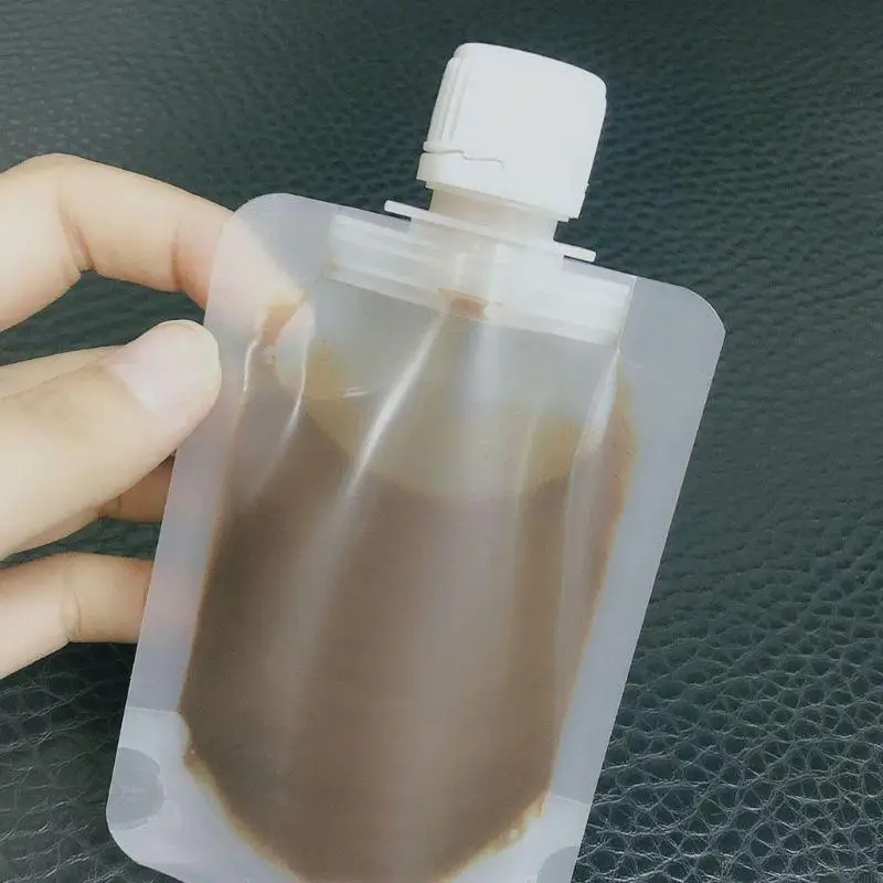U0DE 5 قطع حاوية لوشن قابلة للضغط وقابلة لإعادة الملء وجل استحمام شفاف وحقيبة فارغة