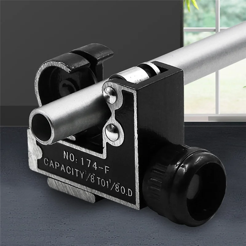 أدوات إصلاح A43F-HVAC، أداة تأرجح أنبوب النحاس لمكيف الهواء مع لقمة مثقاب متوسعة، قاطع أنابيب النحاس