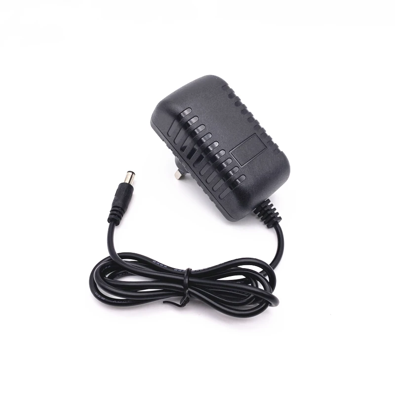 Catu Daya Telepon 8V 500mA Pengukur Inggris 8V 0, 5a Steker Inggris Pengisi Daya DC 5.5*2.1Mm