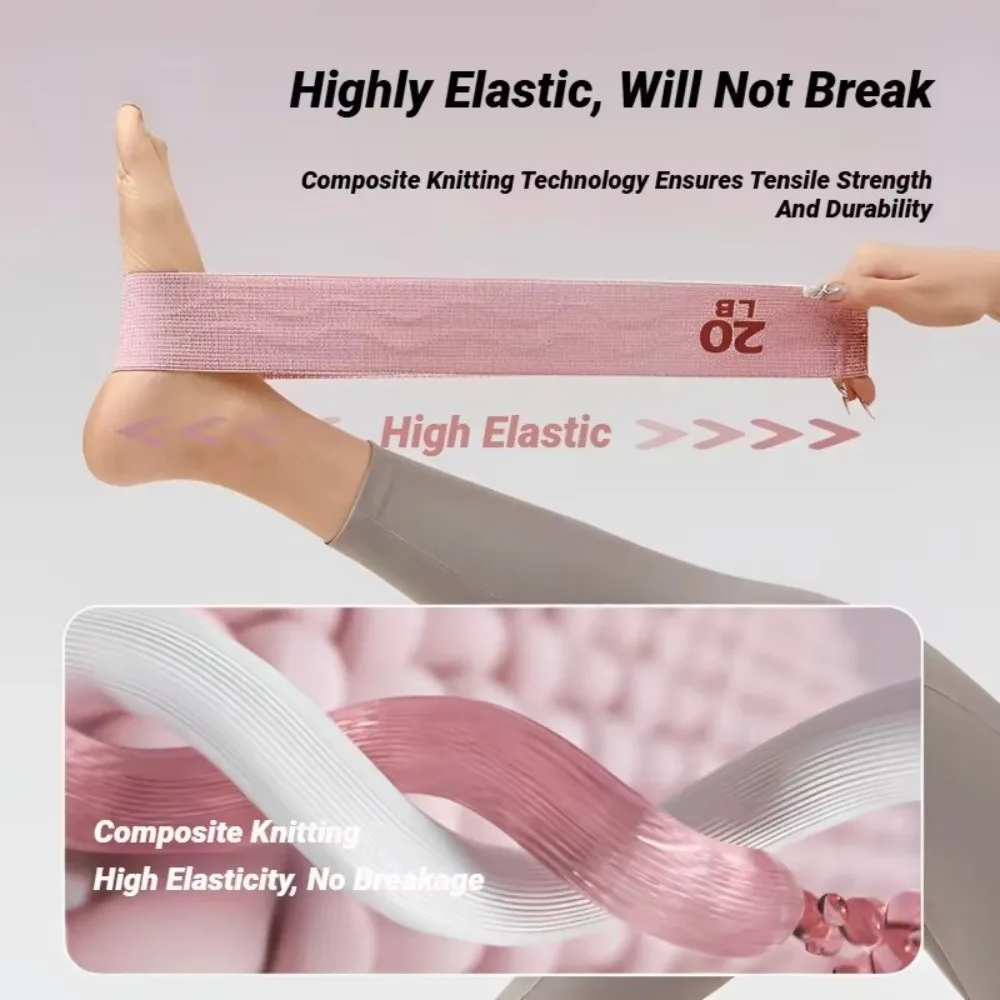 

New Anti-Slip Elastic Workout Bands Stretching Leg Butt Workout Gym Equipment Booty Fitness Booty Fitness Bands