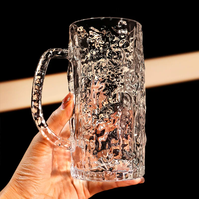 

Large Capacity Beer Cup with Slouch Pattern, Thickened Water, Slouch, Household, Belt Drink Cup, Slouch