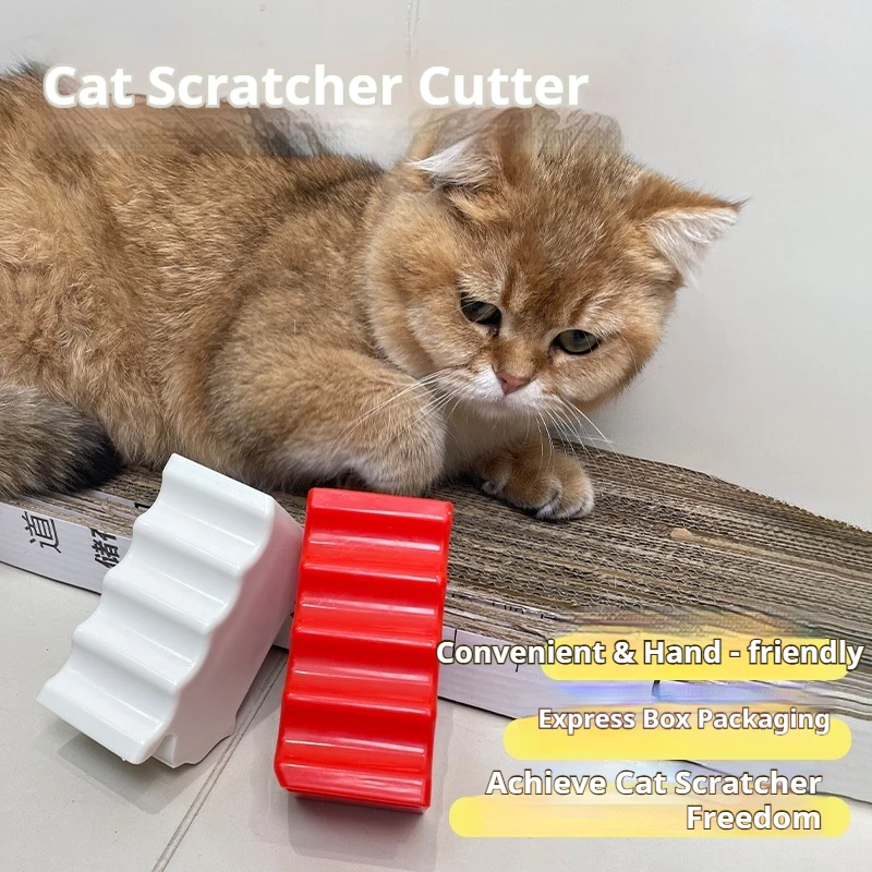 Cardboard Cutting Machine Plastic Homemade Cutter For Cat Scratchers Strip Handicraft DIY Tools Hand Held Paper Cuttings Tool
