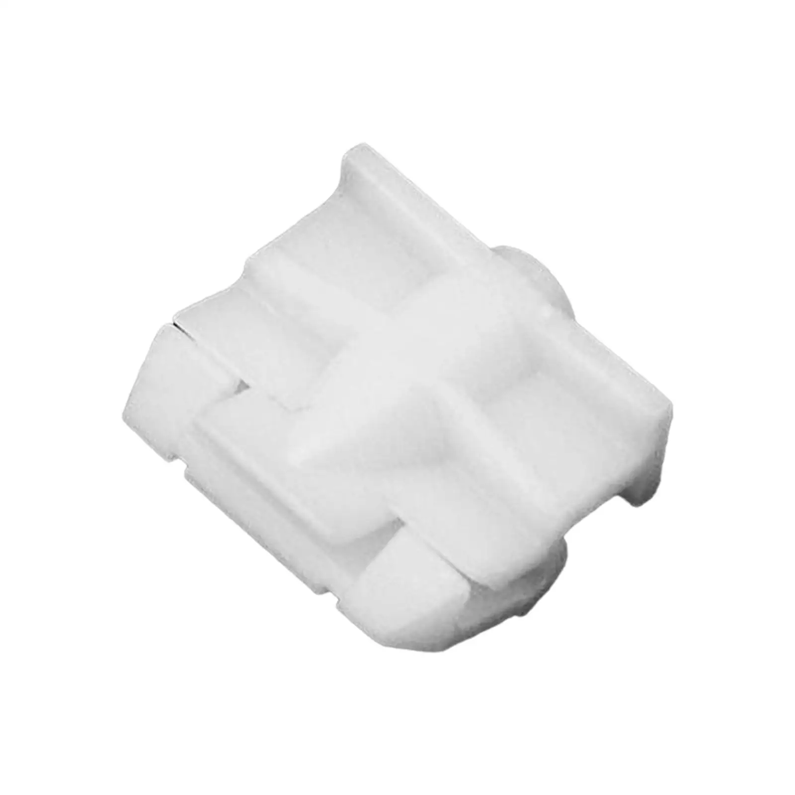 Roof Rain Channel Gutter Clip Retainer White PP Strip Buckle Drip Rail Molding for Vehicle Roof Deflector A0029946545