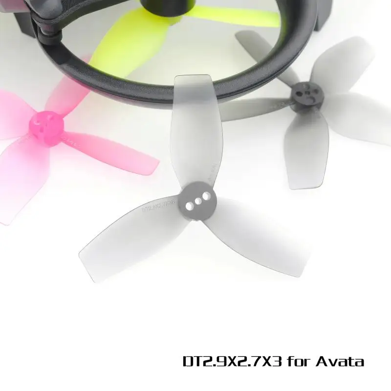 HQProp DT2.9X2.7X3 3-blade Propeller for DJI Avata FPV Racing Drone Poly Carbonate
