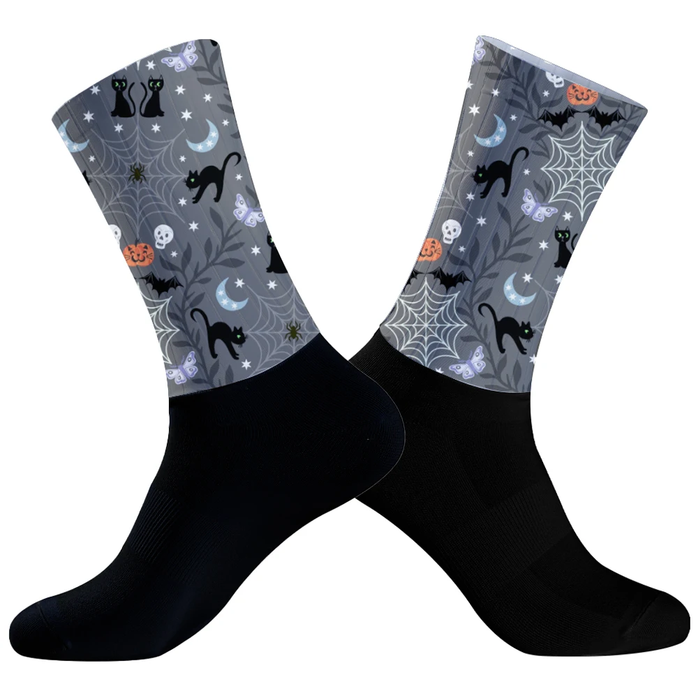 Bloody Women's Socks Socks Spider Hand Halloween Men's Socks Personality Bat Medium Tube Socks Skull