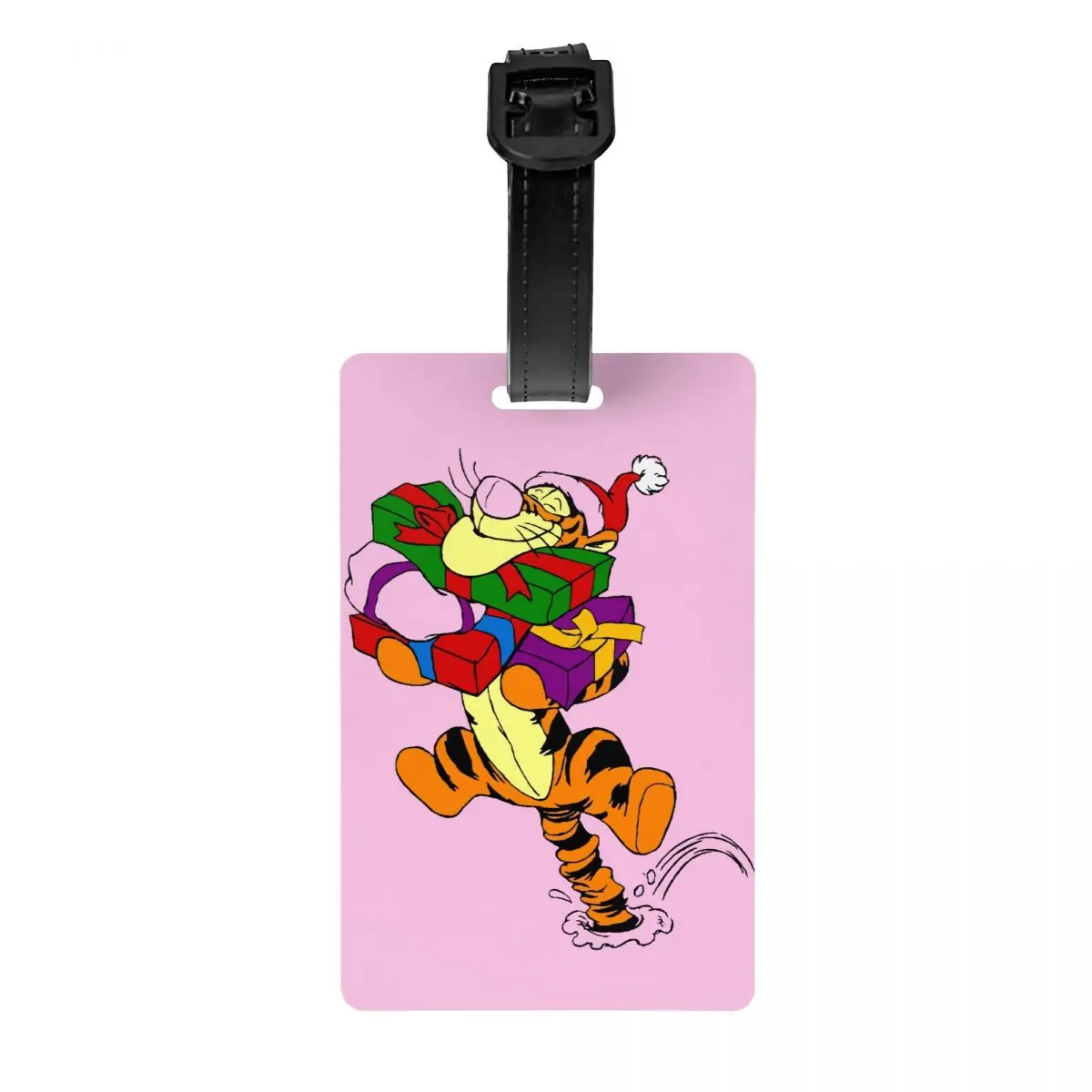

Багажная бирка My Friends Tigger Pooh на заказ для чемоданов, забавные багажные бирки с героями мультфильмов, идентификационная этикетка с обложкой для конфиденциальности