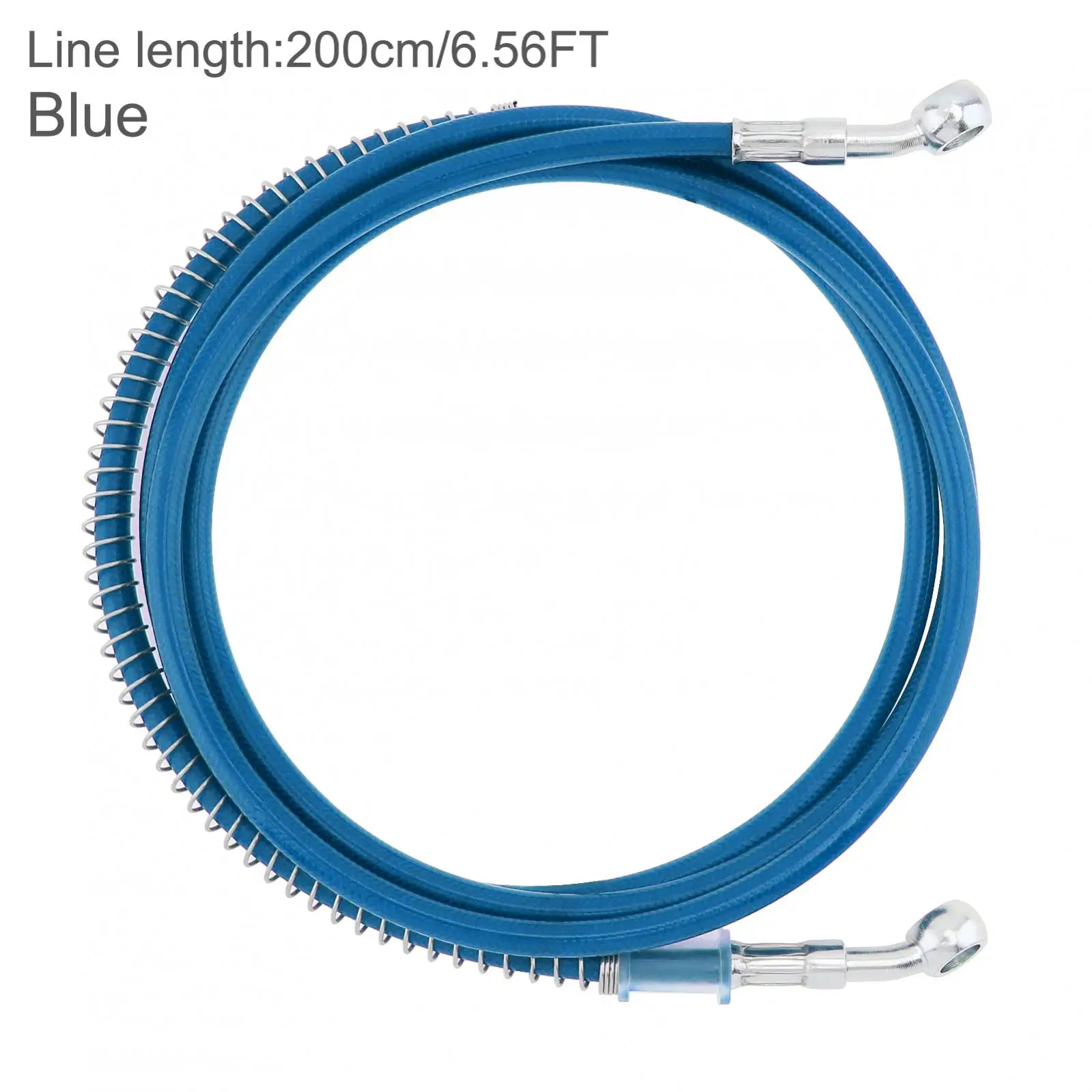 200 سنتيمتر دراجة نارية الترابية دراجة مضفر خرطوم الفرامل خط الصلب كابل فرامل يد الهيدروليكية البانجو الأنابيب للدراجات النارية سباق عالمي