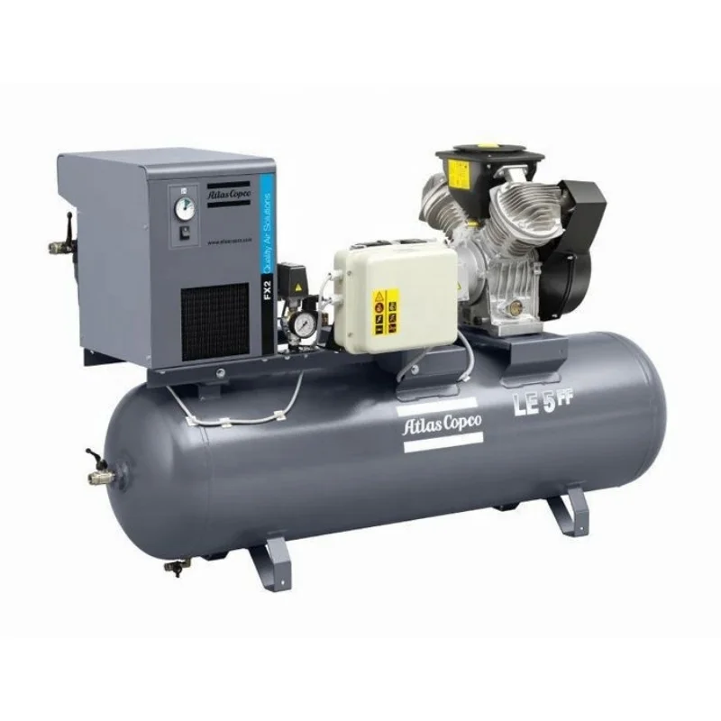 Atlas Copco oil free piston air compressor LF7-10 oil free piston air compressor atlas copco brand