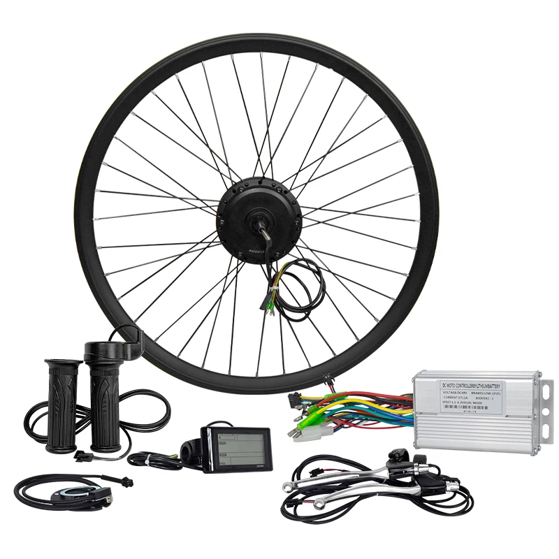 

Front Motor Kit 48v 1000w Electric Bike Kit Ebike Conversion Kit 1000w With Battery For Sale