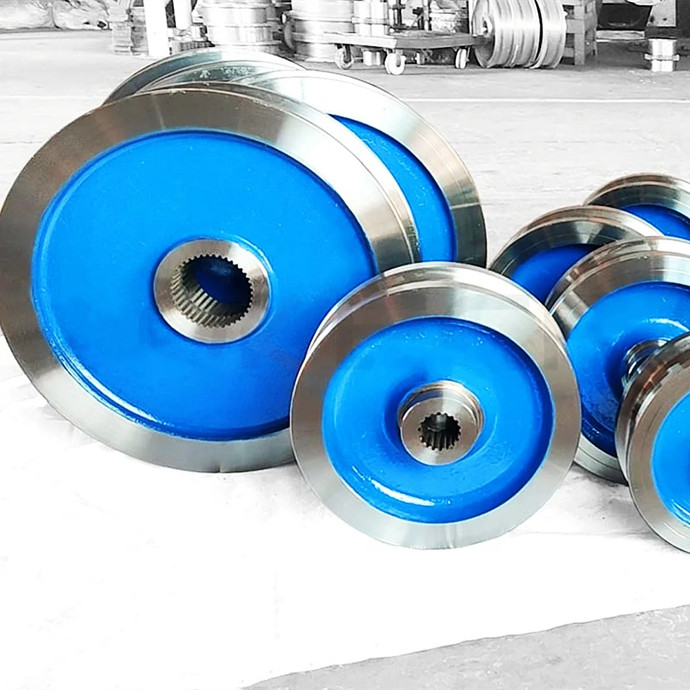 

Heavy-Duty Industrial Caster Crane Track Wheels for Trolley Crane Wheel Eot Crane Wheels