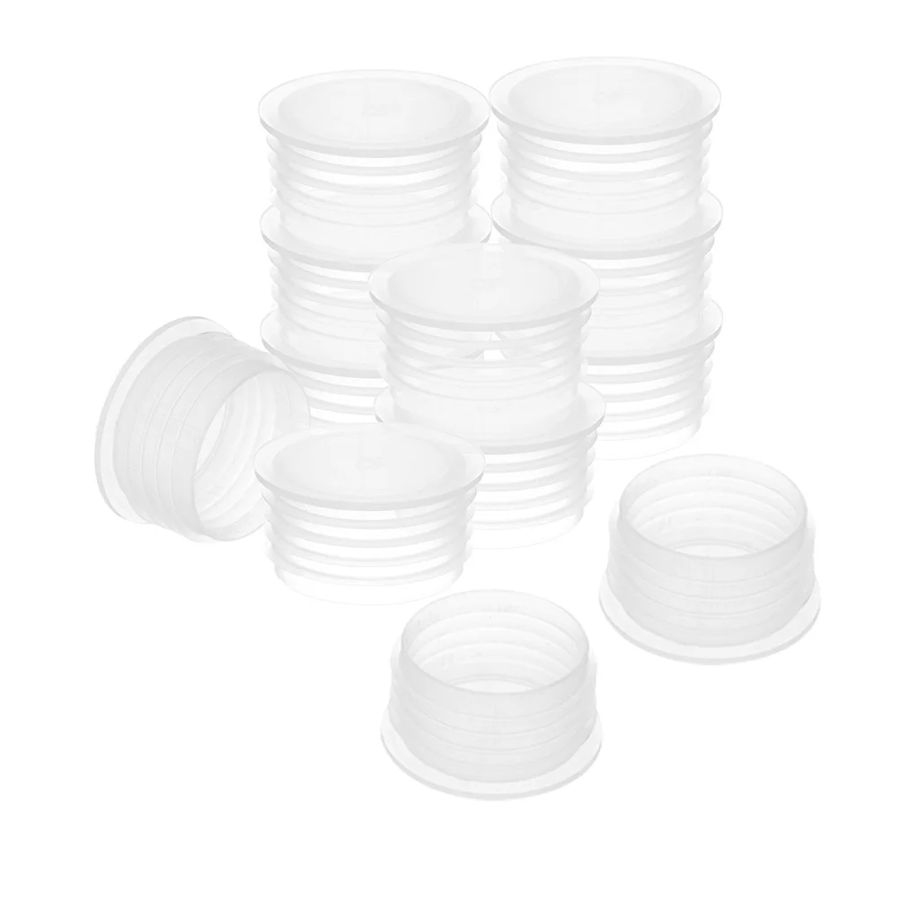 12 قطعة ملحقات صندوق الزراعة سدادة بلاستيكية مستديرة لزراعة الخضروات في الحديقة يمنع تسرب المياه زهرة شرفة قابلة لإعادة الاستخدام #3