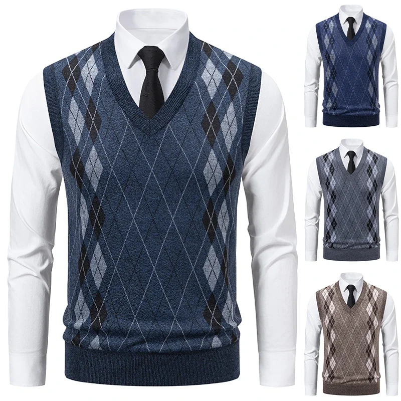 Thumbnail 4 - #48 Best Mens Knit Sweater Vests to Buy In 2026