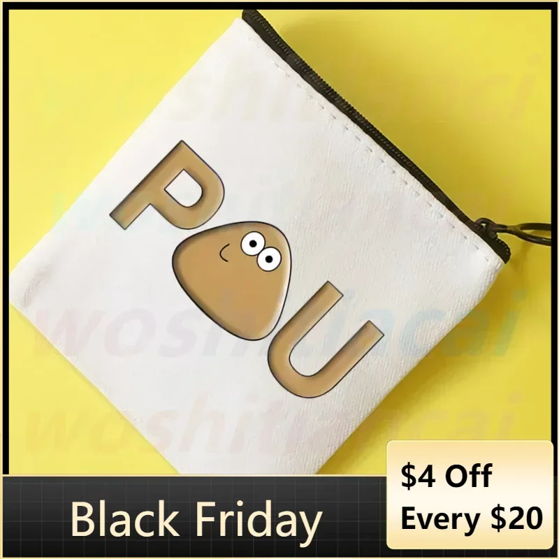 Hot Game My Pet Alien Pou Wallets Coin Pocket Vintage Male Purse Function Boy And Girl Wallet with Card Holders