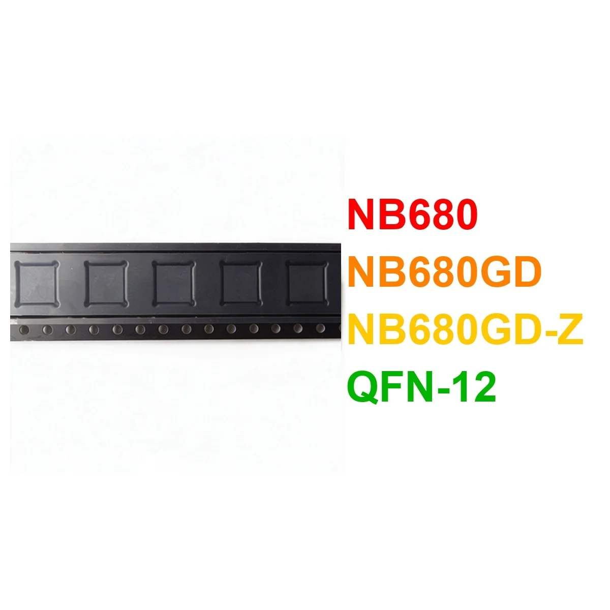 (5piece) NB680 NB680GD NB680GD-Z QFN-12 Chipset