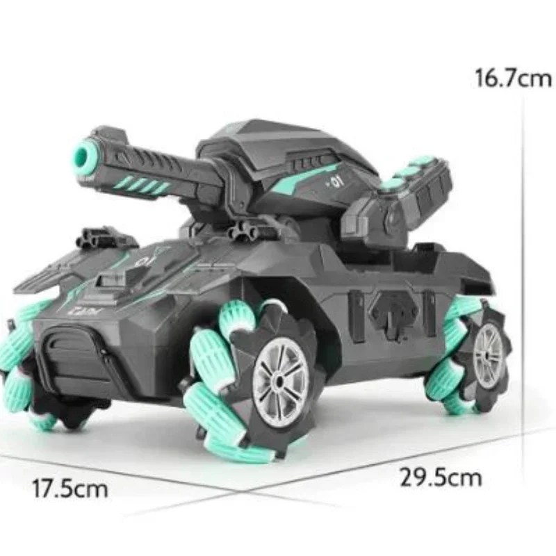 2,4 GHz Rüstung Fernbedienung Tankwagen Geste Erfassung Grad Rotation Drift Wasserbombe Tank Auto Spielzeug für Jungen Geburtstags geschenk