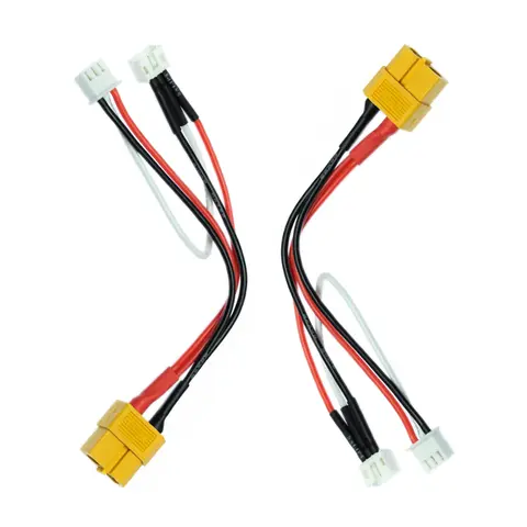 1/2pcs XT60 Female Charging Cable Wire Adapter 22awg 15cm with Balance Plug (XH): UMX. 130X