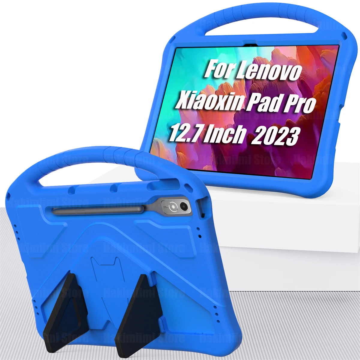 

Чехол для Lenovo Xiaoxin Pad Pro (12,7 дюйма) 2023, портативный универсальный противоударный чехол для детского планшета с поддержкой EVA