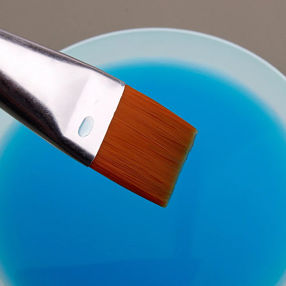 3 Set di pennelli per aste bianche penna per colori ad acqua principianti creazione di pittura artistica pittura a olio professionale pennello per pannelli di vernice acrilica