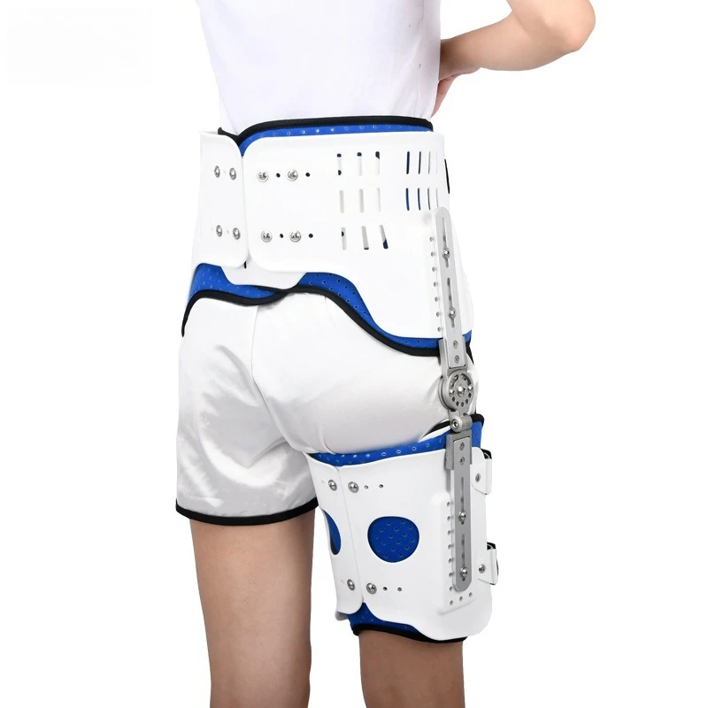Hip joint femoral fixation brace femoral fracture adjustable hip abduction brace crotch postoperative