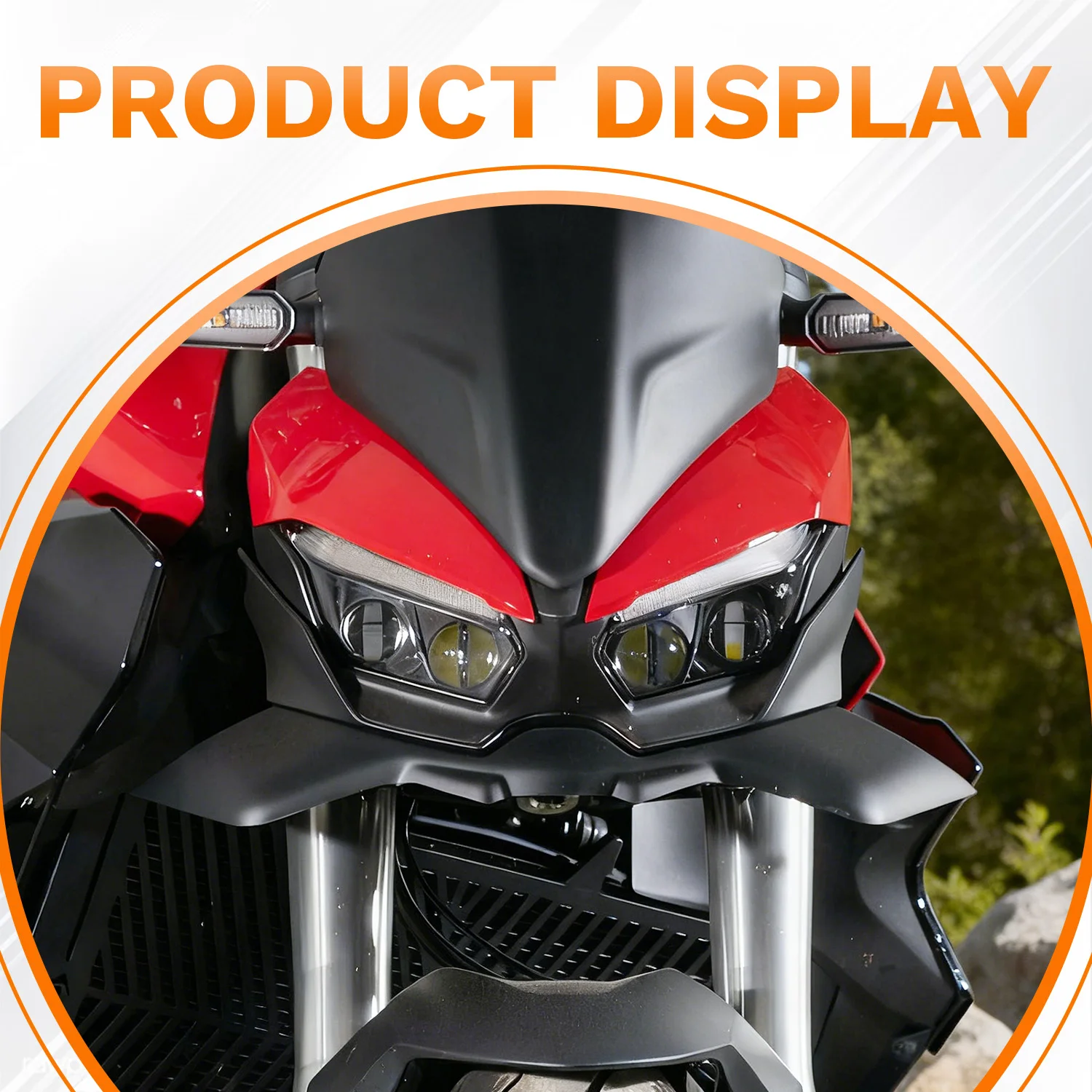 Motorcycle Front Spoiler For Honda CB 1000 CB1000 Hornet SP 25-26 Wind Wing Aerodynamics Fairing Winglet Lower spoiler Front Lip