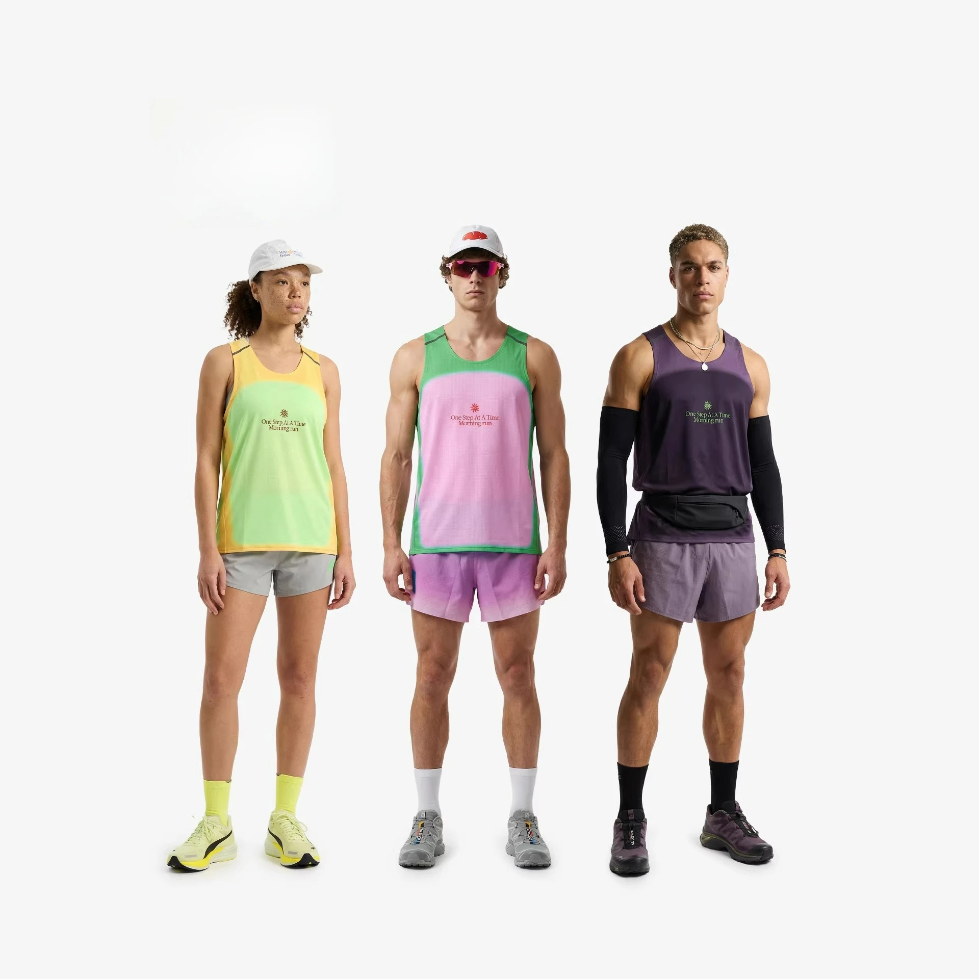 Men's Lightweight Quick-Dry Moisture-Wicking Breathable Mesh Athletic Vest for Running & Gym
