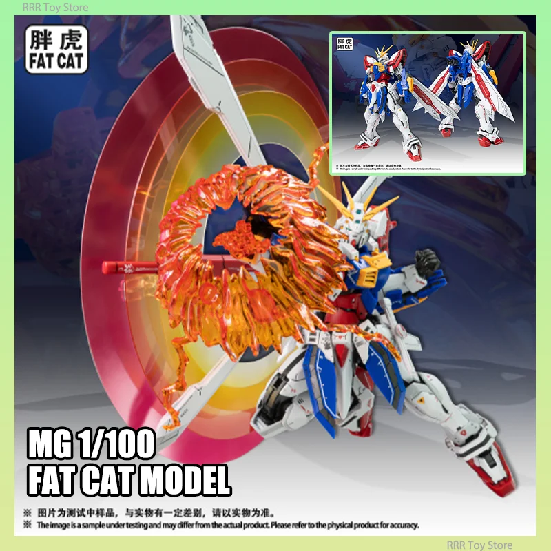 متوفر في المخزون FAT CAT نموذج MG 1/100 GOD الجمعية أطقم منمذجة خاص RG 1/144 نسخة موسعة عمل الشكل البلاستيك نموذج أطقم لعبة