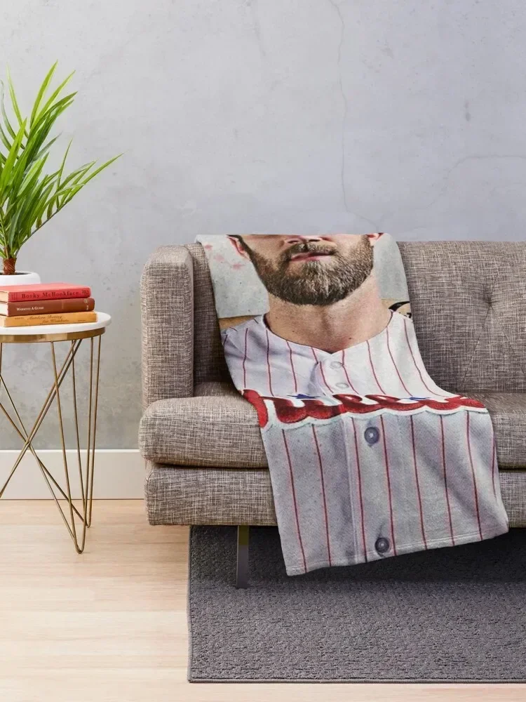 Bryce Harper Throw Blanket Summer warm winter Nap Blankets