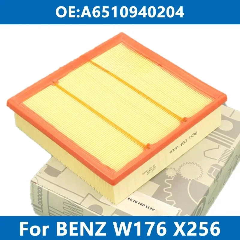 

Car Air Filter Cleaner Element A6510940204 For Mercedes Benz W176 W246 C117 X156 A180 A200 B220d CLA GLA220 CDI High Flow Intake