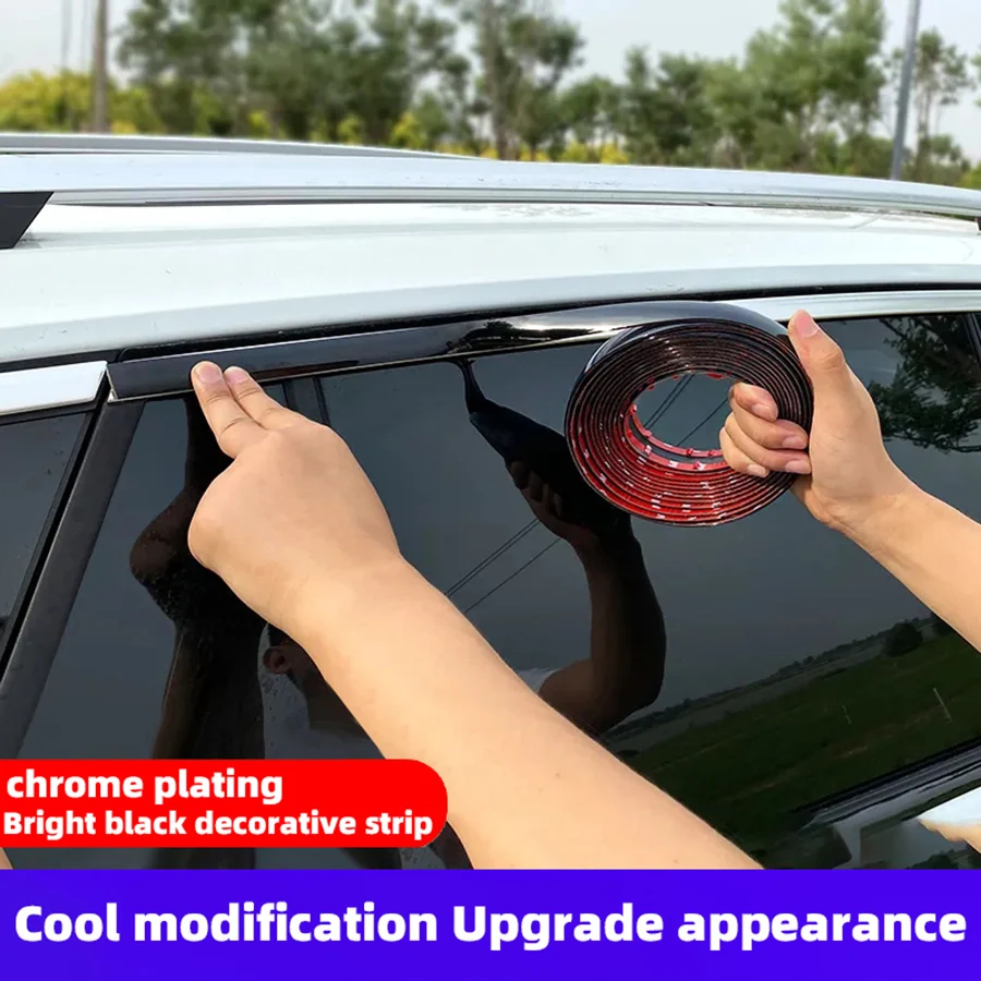 Car decorative Strips, window electroplating, bright strips, chrome plated body, door bumper, anti-collision strip modification
