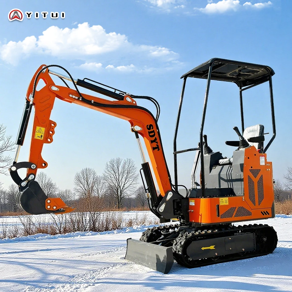 1.2 Tons Mini Excavator Customized Hydraulic Mini Digger CE EPA Euro 5 Certified Fast Delivery from Factory