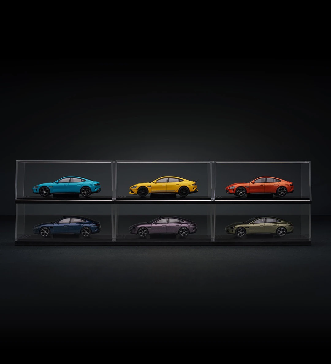 1:64 MI SU7 Ultra Supercar سبيكة سيارة Diecasts ولعبة المركبات نموذج سيارة مصغرة مقياس نموذج سيارة للأطفال